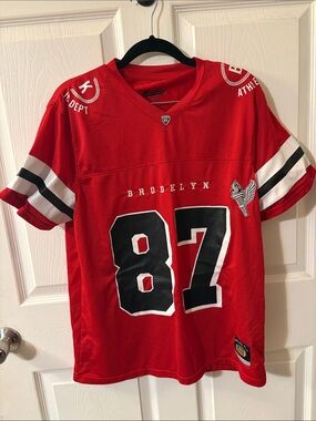 Brooklyn Cloth Red & Black Athletic Jersey - 87